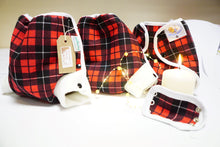 Load image into Gallery viewer, Nature babies tartan wraps
