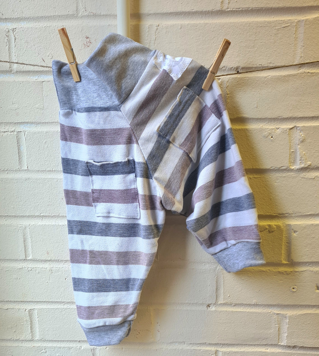 Baggy Baby Harem Type Pants (Upcycled fabric)