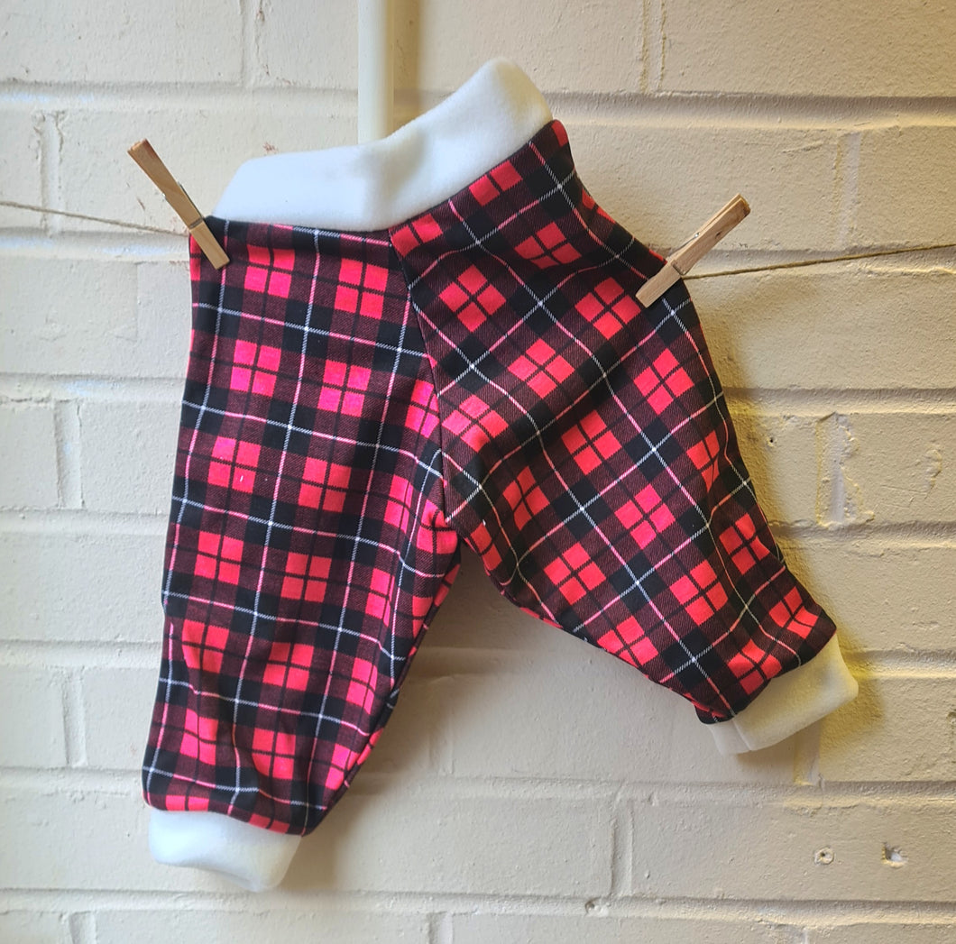 Baby Baggy Harem Type Trousers in tartan print from Nature Babies