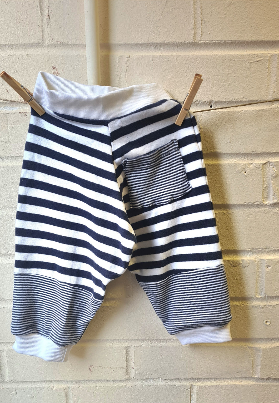 Baggy Baby Harem Type Pants (Upcycled Fabrics)