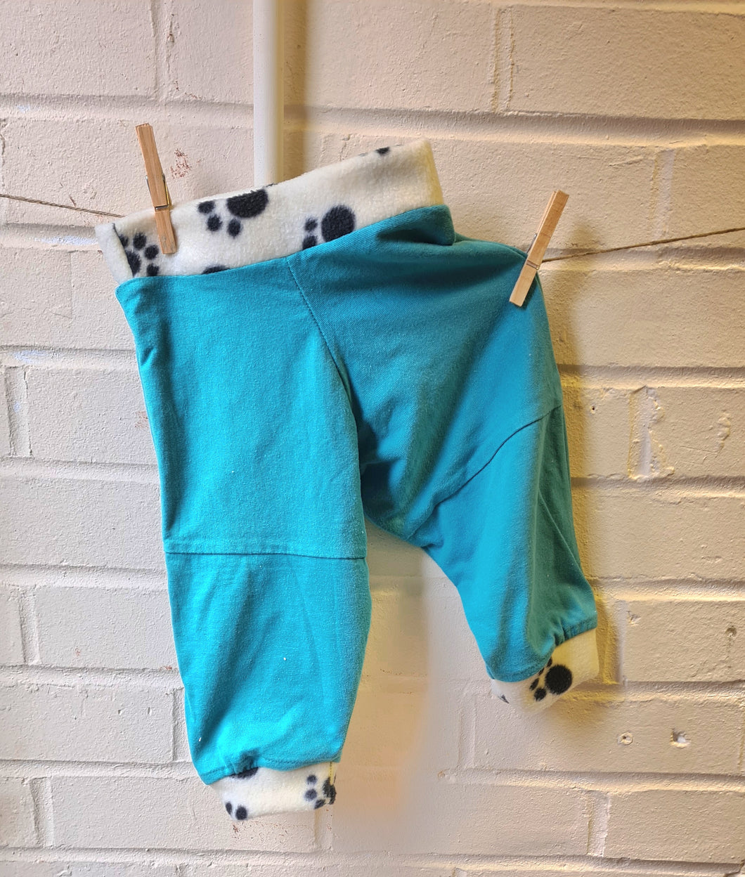 Baggy Baby Harem Type Pants (Upcycled fabric)