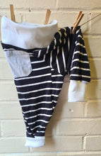 Load image into Gallery viewer, Baggy Baby Harem Type Pants (Upcycled Fabrics) 6- 14 months

