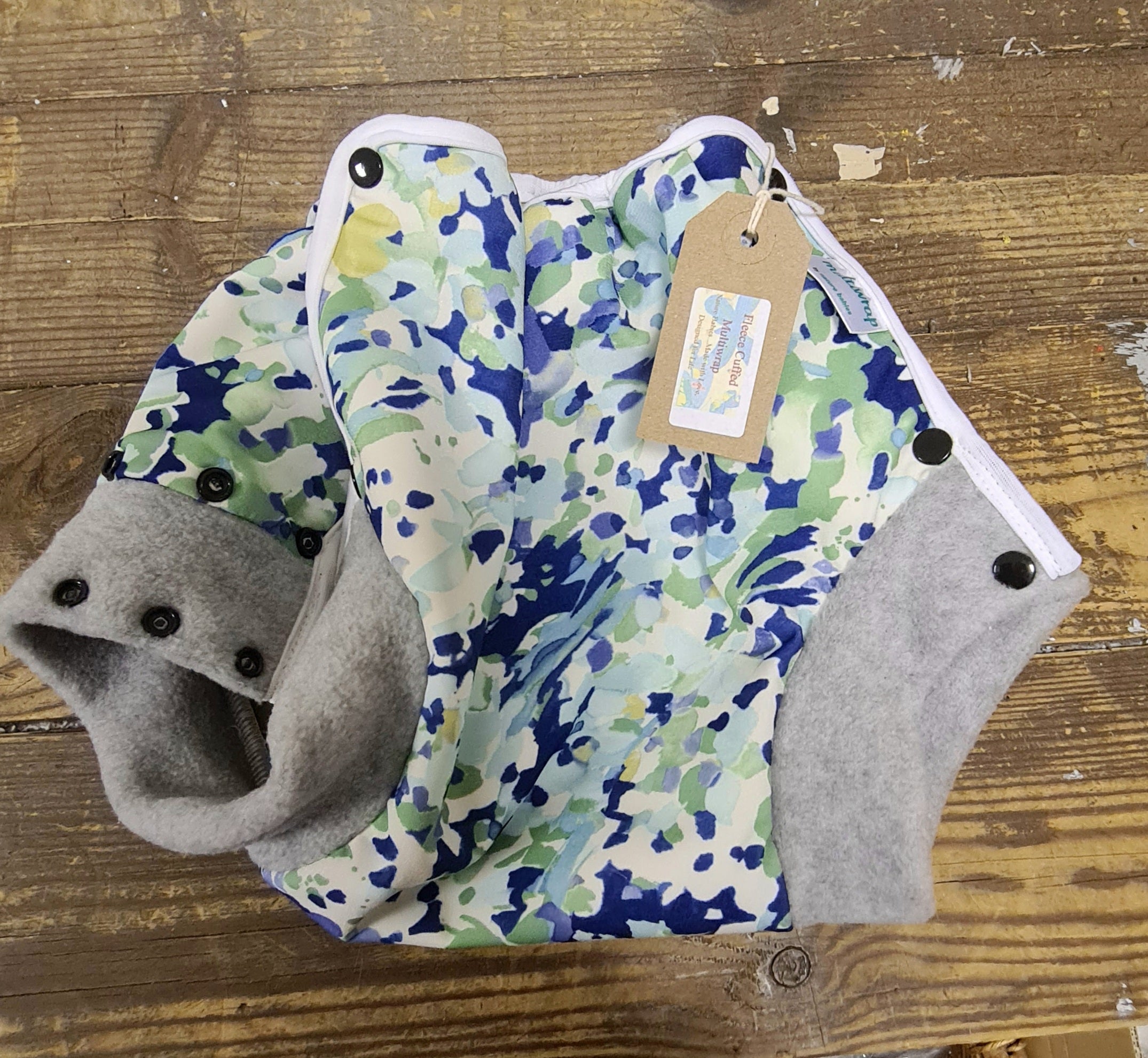 Fleece cuffed multiwrap