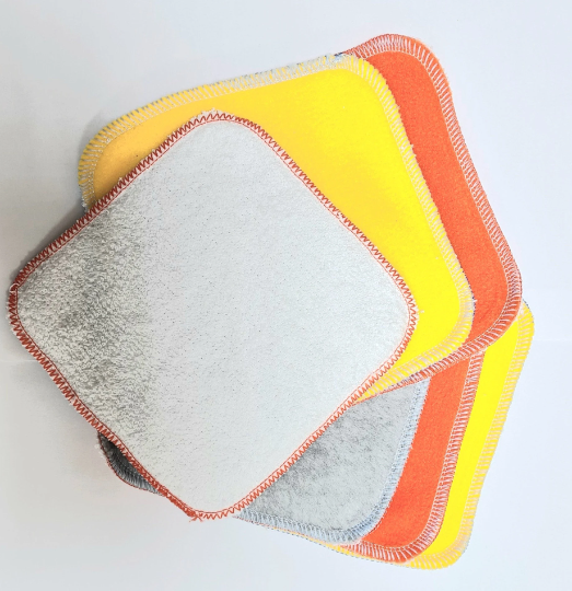 Nature Babies Fleece Terry Wipes bundle
